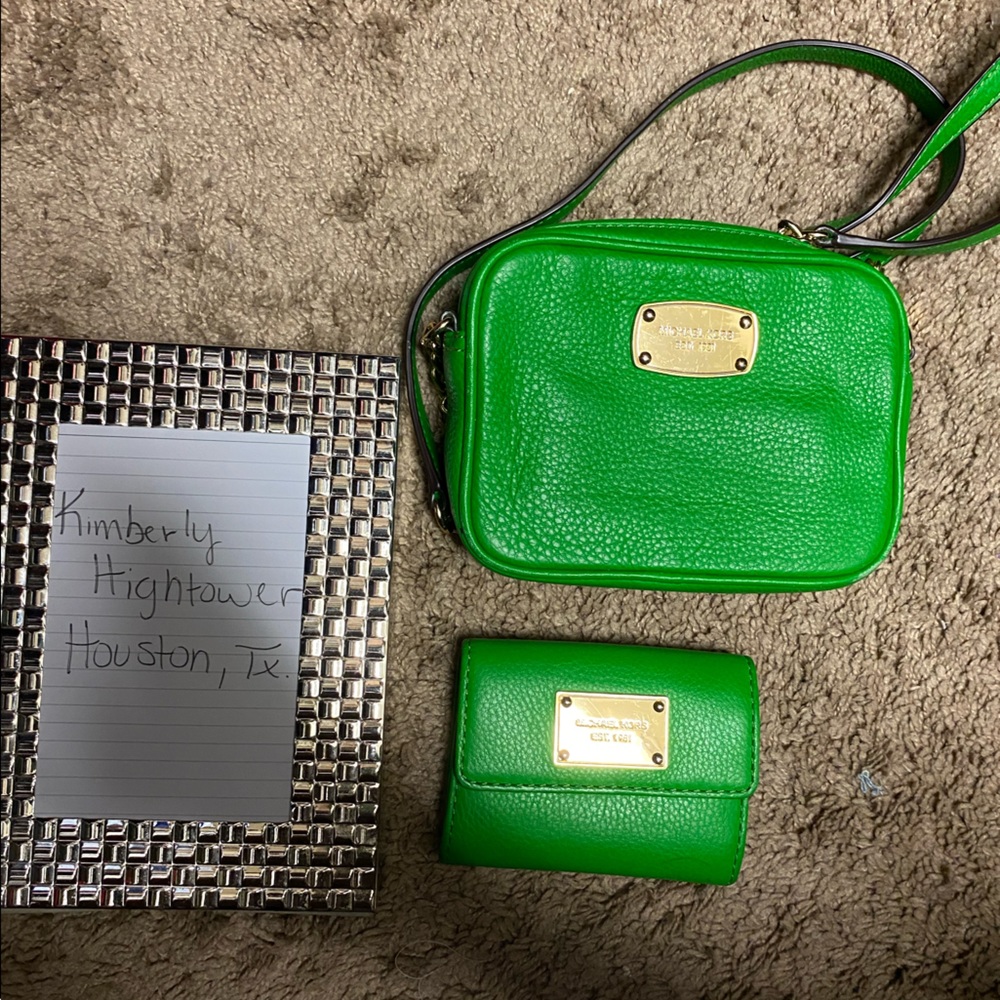 Mk crossbody and wallet